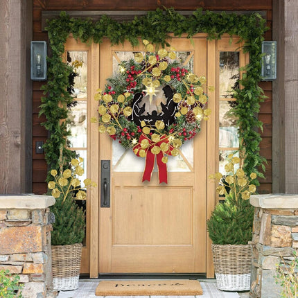 6 Pieces Golden Christmas Tree Picks and Sprays 16.9" Christmas Glitter Eucalyptus Leaves Stems for Christmas Tree Filler Wreath Swag Floral Arrangment Table Centerpieces Decoration