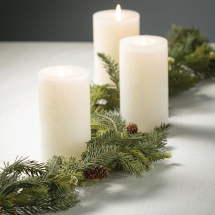 Sullivans Christmas Garland, 6 Ft Balsam Fir Garland, Lightweight Alpine Fir Greenery Garland Indoor Holiday Décor, Perfect for Fireplace Mantle, Weddings, Dining and Living Room