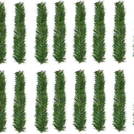 Haute Decor GarlandTies™, 20 Pack 14 inches (Noble Fir) Twist Ties with Strong Inner Wire for Securing Garland, Lights, and More