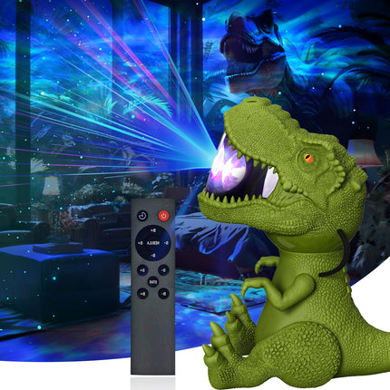 Dinosaur Galaxy Projector, Star Projector with Timer and Remote, Dinosaur LED Nebula Night Light for Kids, Adults, Room Decor, s for Birthdays, Halloween, Christmas