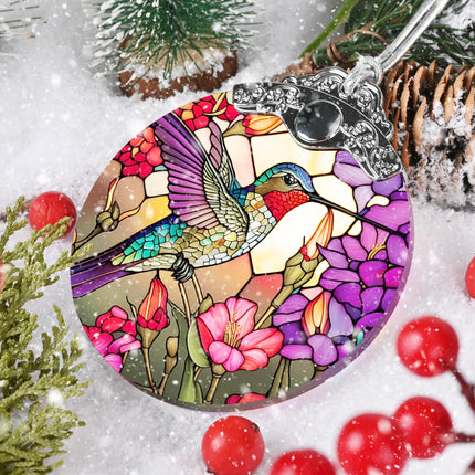 Hummingbird Christmas Ornament - Jocidea Hummingbird Decor - Hummingbird Christmas Tree Ornament - Hummingbird Christmas Decorations - Hummingbird s Ideas - Xmas s for Hummingbird Lover