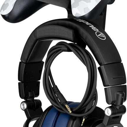 BRAINWAVZ The VULCAN - Under Desk Gamepad Controller & Headphone Hanger Holder Stand - Designed for XBOX ONE, PS4, PS3, PS5, Dualshock, Switch, PC, Steelseries, Steam & More