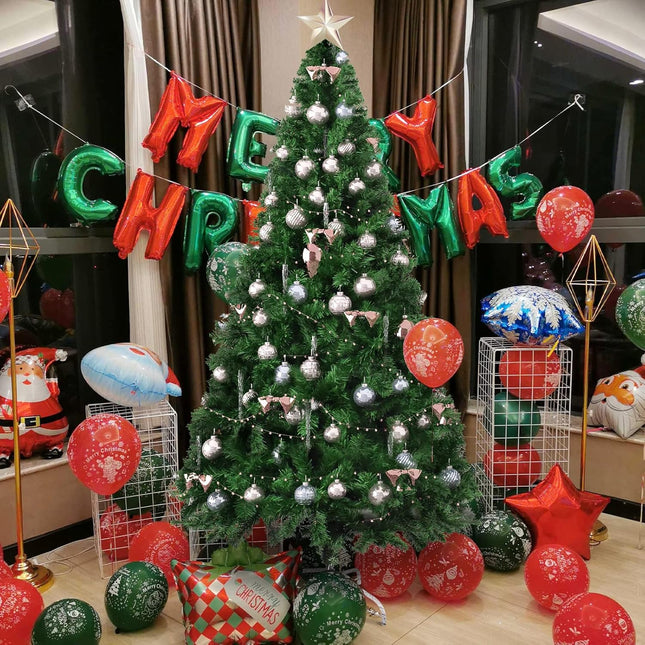 mupera Christmas Tree 5ft - Artificial Christmas Tree, Fake Christmas Tree ( ), 420 Branch Tips, PVC Xmas Pine Tree for Home, Office, Shopping Center, Party/Holiday Decoration Use
