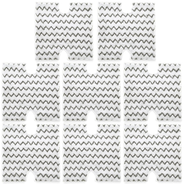 S3973D Steam Mop Pads For Shark Liftaway Pro & Genius Steam Pocket Mop S3973 S3973D S5003D S3973Wm S5001 S5002Q S5003A S5004 S5004W S6001W S6001Wm S6002 S6002C,Part P184Wq, 8 Pack