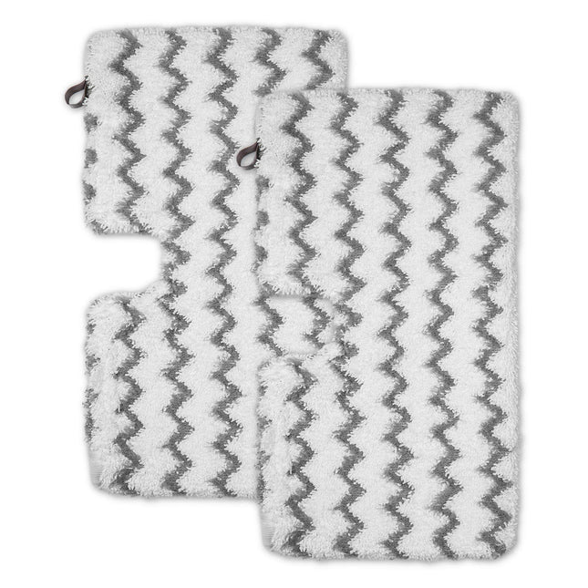 2Pcs Steam Mop Steam Cleaner Pads Pro For Shark Professional Steam Pocket Mop S3501 S3601 S3601D S3550 S3801 S3901 S3901D Se450 Steamer Pads Floor Cleaning Pads Washable