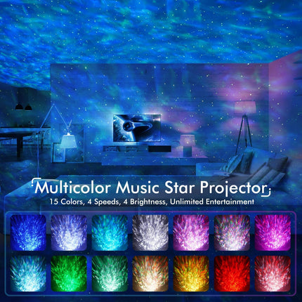 Star Projector,Galaxy Projector for Bedroom,The Largest Coverage Area Galaxy Lights Projector 2.0， for Kids Adults Home Party Ceiling Decor Christmas