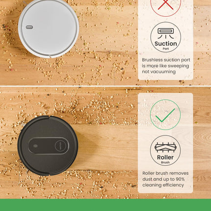 Vactidy Nimble T7 Robot Vacuum And Mop Wifiapp Control, Selfcharging, 2In1 Water Tank, Ideal For Hard Floors And Carpets