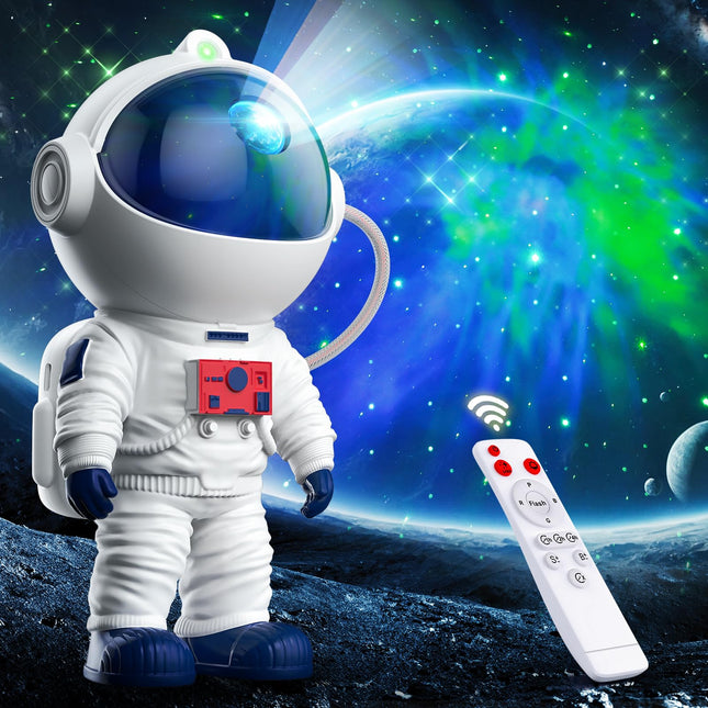Astronaut Galaxy Projector, Star Projector for Bedroom, Nebula Night Light Projector with Timer and Remote, LED Space Galaxy Lamp for Room Decor, Home Decor, s for Kids, Christmas, Birthday