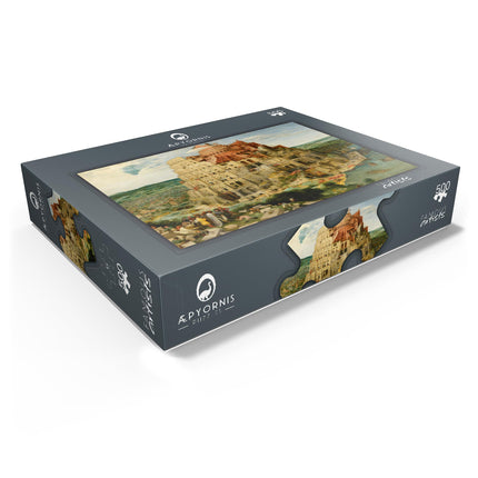 MyPuzzle The Tower of Babel 1563 by Pieter Bruegel The Elder - Premium 500 Piece Jigsaw Puzzle for Adults