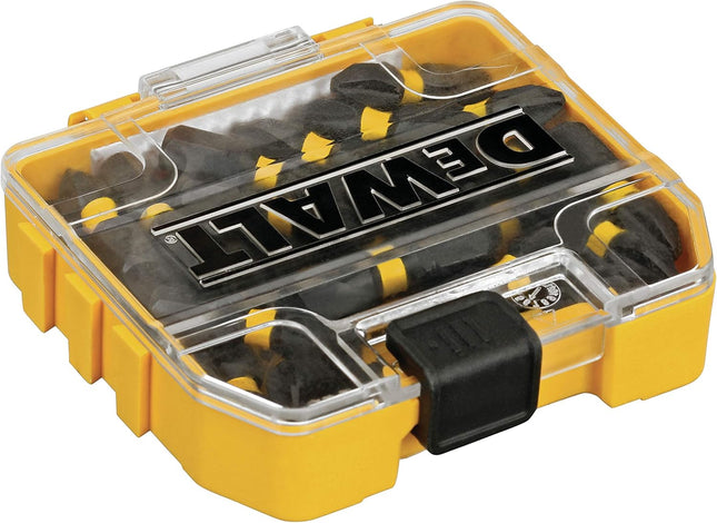 DEWALT FlexTorq Impact Driver Bit Set, Phillips, 1/4-Inch x 1-Inch, 30-Piece (DWA1PH2IR30)