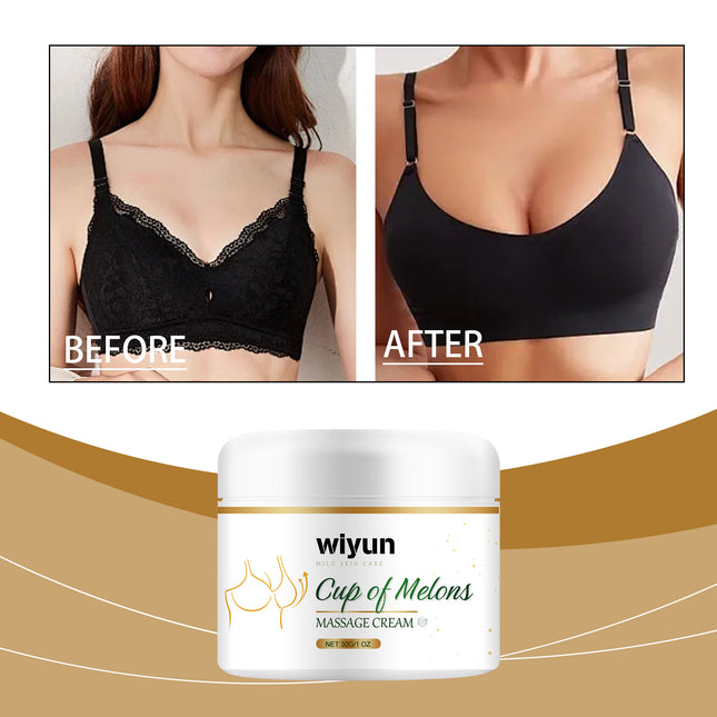 Wiyun Breast Massage Cream, Daily Gentle Body Massage Nourishing Women's Breast Massage Cream