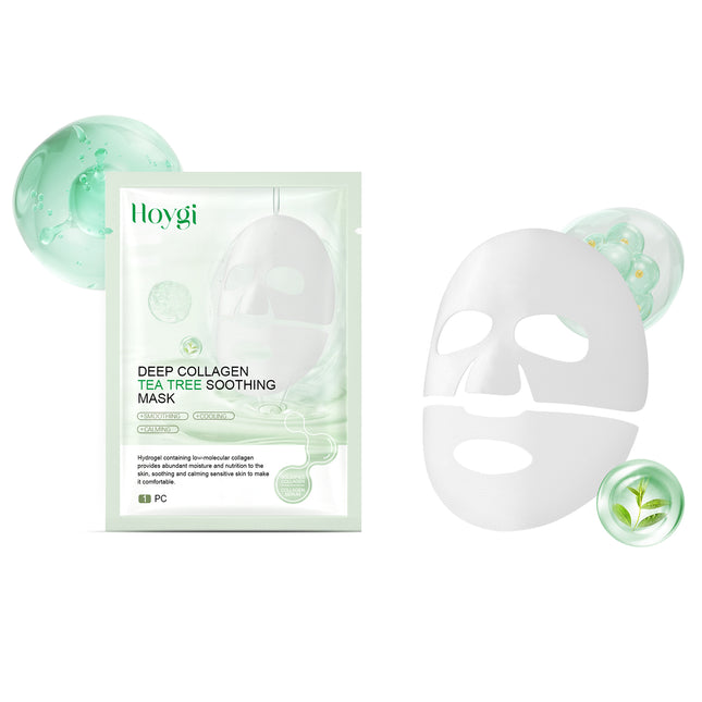 Hoygi Collagen Soothing Mask (Bag) Gently Moisturizes And Hydrates The Facial Skin, Making It Delicate And Providing Skin Care That Brightens And Makes It Radiant