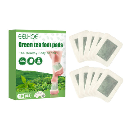 EELHOE Green Tea Foot Patch, Improves Sleep Quality And Relieves Muscle Tension And Body Stress Foot Care Patch