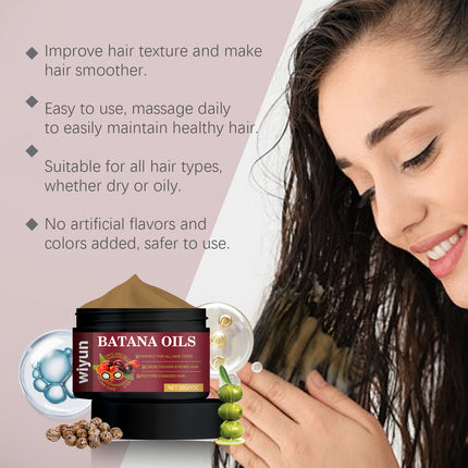 Wiyun Batana Hair Care Oil Daily Repair Of Dry And Irritable Hair Hair Care Moisturizing Hair Mask