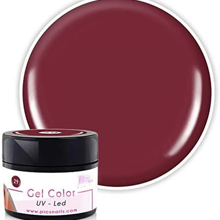 Gel Color uv/led Rosso Mattone 29 - 5 ml