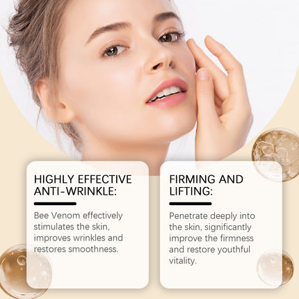 OUHOE Bee Venom Facial Lotion Hydrates, Moisturizes, And Brightens The Skin, Gently Nourishing Facial Care Lotion