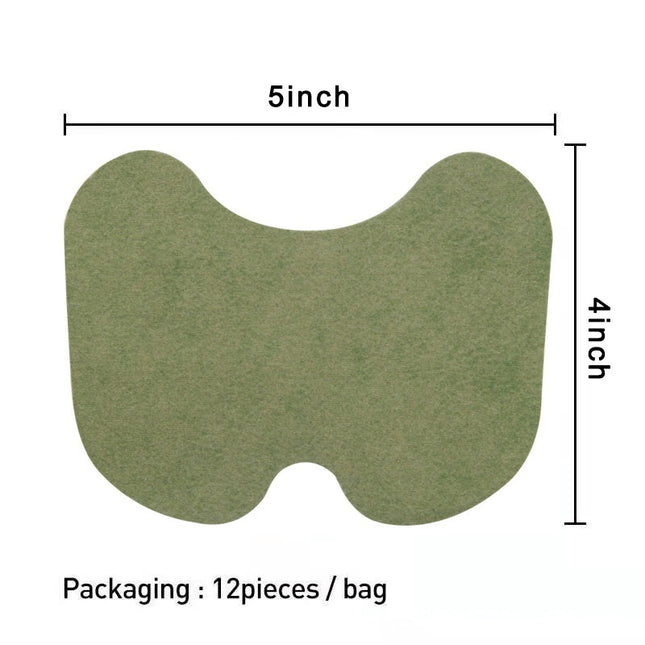 12 tablets/box of ointment patches mugwort patches moxibustion patches knee patches