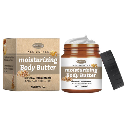 WoodSleep Frankincense Body Butter Moisturizer Moisturizes All Over The Skin With Silky, Creamy Touch