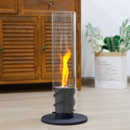 European Style Tabletop Alcohol Fireplace Real Flame Fireplace Heater Outdoor Alcohol Lamp Table Decoration Heating Stove Decorative Item