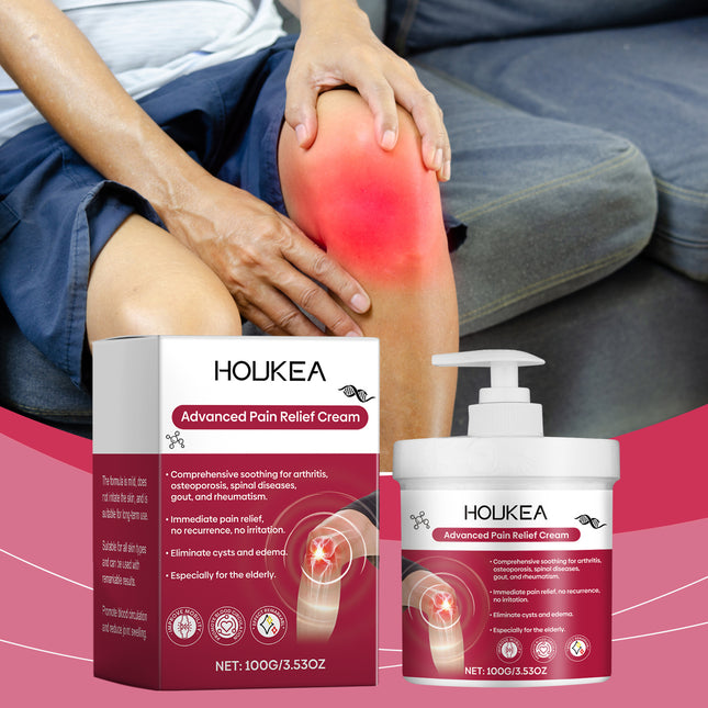 Houkea Joint Care Cream Daily Body Knee And Elbow Discomfort Gentle Treatment Massage Curing Cream