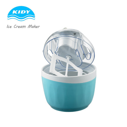 Factory Direct Sale Euro and US Standard In-Stock Ice Cream Maker, Small Household Mini Ice Cream Machine for Home Use