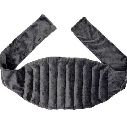Microwave Heating Waist Belt with Flaxseed Filling, Warm Abdominal Heat Therapy Belt, Double-Sided Plush Neck and Shoulder Heat Pad