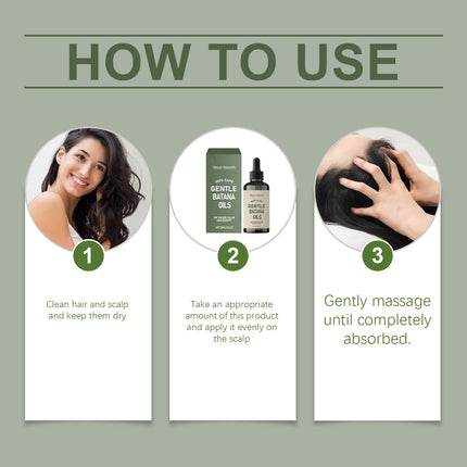West Month Batana Hair Care Essential Oil, Gently Nourishes Hair And Brightens Hair Care Oil