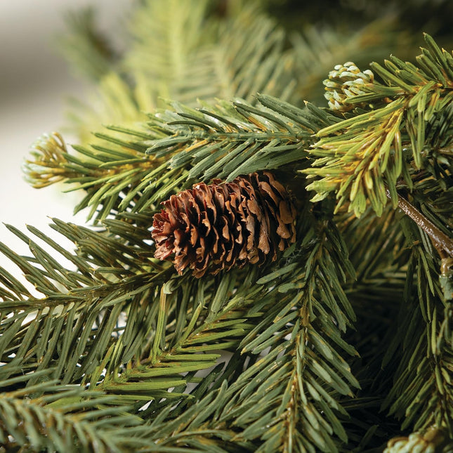 Sullivans Christmas Garland, 6 Ft Balsam Fir Garland, Lightweight Alpine Fir Greenery Garland Indoor Holiday Décor, Perfect for Fireplace Mantle, Weddings, Dining and Living Room