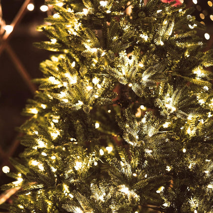 MASHANG Battery Operated Christmas Lights, 2 Pack 50 LED Mini String Lights, Waterproof Xmas Tree Lights with 8 Lighting Modes, Garden Party Wedding Christmas Indoor Outdoor Decor (Warm White