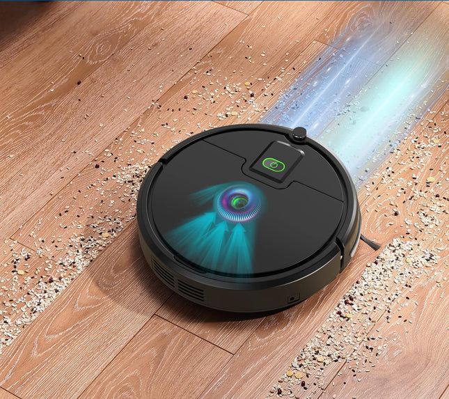 Robot Vacuum Cleaner,2100Pa Powerful Suction Robot Vacuums With Selfcharging,150Mins,Tangle Robotic Vacuums Cleaner, Low Noise, Ideal For Hard Floor, Lowpile Carpets & Pet Hair