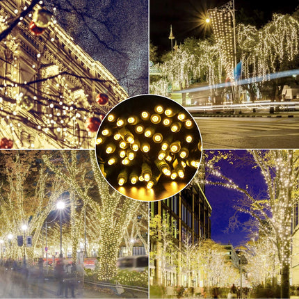 Christmas Lights Warm White 50 Counts, Christmas Lights Outdoor Warm White Commercial Grade Waterproof IP65, 25Ft 5mm LED Warm White Christmas Tree Lights, LED Outdoor Xmas Lights
