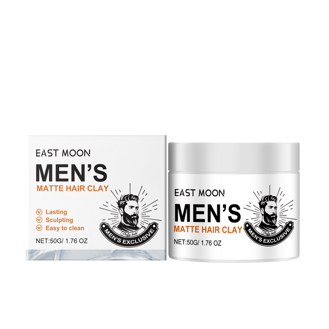 East Moon Matte Fluffy Wax Styling Long Lasting Hair Natural Styling Fresh Soft Wax Hair
