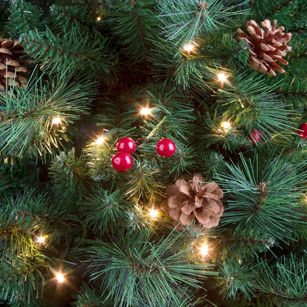 Dazzle Bright Christmas Mini String Lights, 60FT 300 Incandescent Green Wire Fairy Lights UL Christmas Decorations for Indoor Outdoor Yard Party Xmas Tree Decor, Warm White