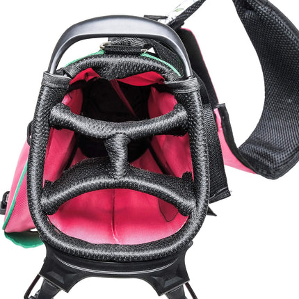 Glove It Sunday Golf Bag for Women - Super Lightweight Golf Bag with Stand, 4-Way Divider, 3 Easy-Access Pockets, Convenient & Accessible (Nine & Wine)