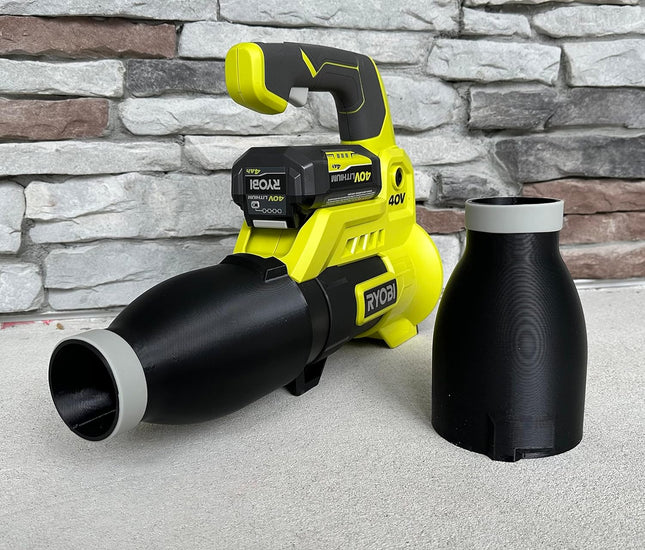 Stubby Car Drying Nozzle for Ryobi 40V Jet Fan 525CFM (RY40408VNM) Leaf Blower Stubby Nozzle Tip