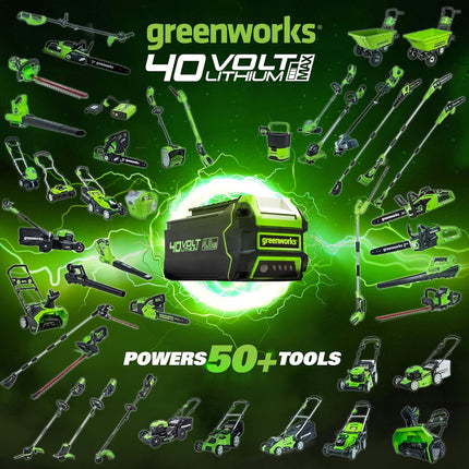 Greenworks 40V 115MPH Brushless Axial Blower, 3AH Battery and Charger Included LB-430