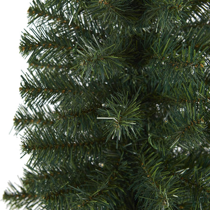 Nearly Natural 2ft. Green Artificial Christmas Tree with 35 LED Lights and 72 Bendable Branches
