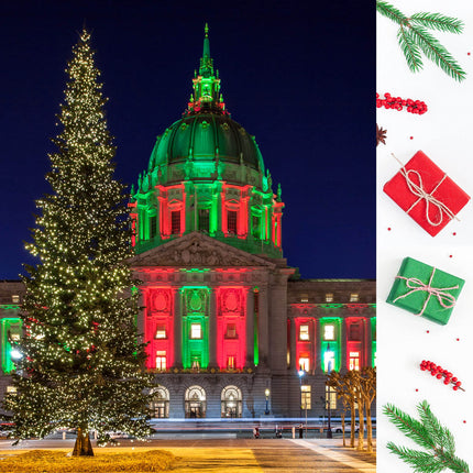 ALIDE Red Green MR16 GU5.3 Led Bulbs,Replace 20W 35W 50W Halogen,12V 5W Red Green MR16 for Christmas Holiday Decoration Outdoor Landscape Lighting,38 Deg,6 Pack Mix