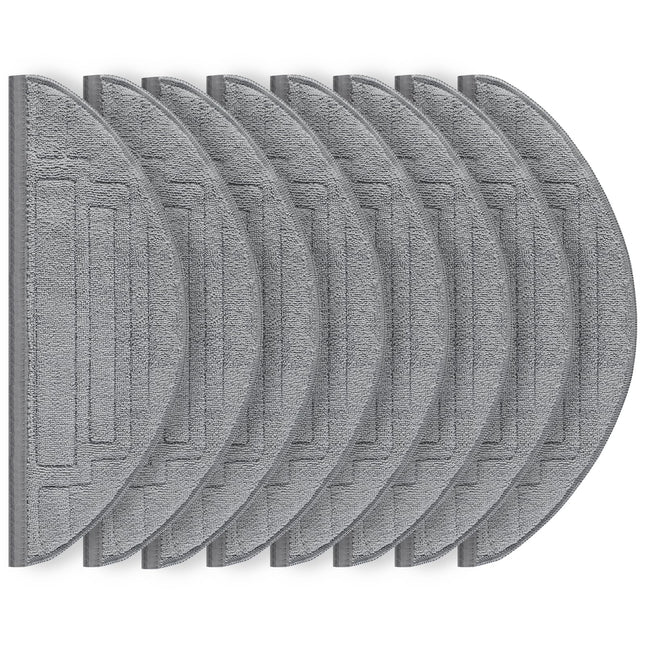 8 Pack Mop Pads For Roborock S8 Pro Ultra Robot Vacuum, Microfiber Mopping Cloth Vacuum Accessories
