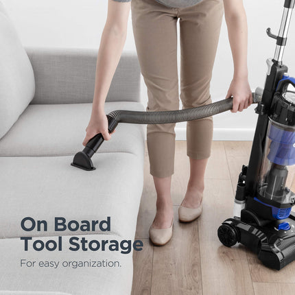 Eureka Lightweight Powerful Upright Vacuum Cleaner For Carpet And Hard Floor, Powerspeed, Model,Blue,Black Model