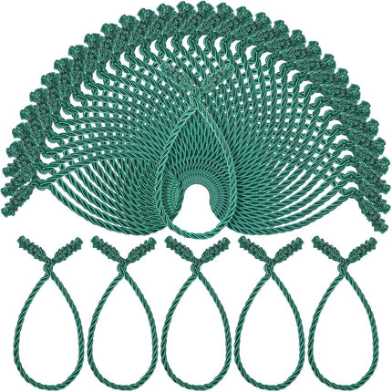 Christmas Garland Ties Christmas Decorative Twist Ties Reusable Banister Ties for Garland Home Party Decoration, 16.1 Inch (30 Pieces)