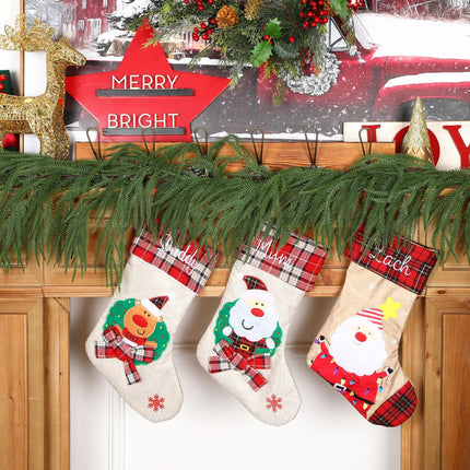 6ft Artificial Christmas Garland, Greenery Norfolk Pine Garland, Real Touch Christmas Garland for Mantle, Table, Fireplace, Indoor, Outdoor Christmas Decoration