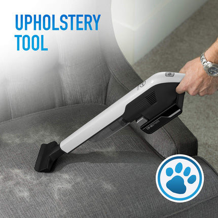 Hoover Dustchaser Handheld Vacuum Cleaner, Cordless Mini Lightweight, Bh57010, White
