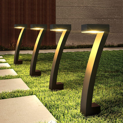Wdtpro Solar Outdoor Lights Pathway, 6 Pack Bright Outdoor Solar Lights Waterproof, 12 Hrs Solar Garden Lights Decorative, Auto O