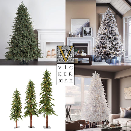 Vickerman 1.5 Foot Tall Caramel Pine Artificial Christmas Tree Unlit, Seasonal Indoor Home Decor with Decorative Burlap Base - Featuring Decorative Pine Cones