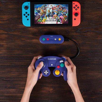 8Bitdo Gbros. Wireless Adapter for Nintendo Switch (Works with Wired GameCube & Classic Edition Controllers) - Nintendo Switch