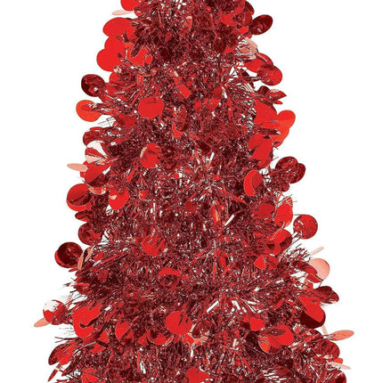 Amscan 240598 Small Tree Centerpiece-10, Red, 1 Pc, 10"