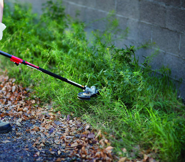 TrimmerPlus Brush Cutter Attachment for Compatible Gas Powered Multi-Use Outdoor Equipment (TPB720)