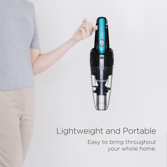 Eureka Neh100 Rapidclean Lithiumion Rechargeable Handheld Vacuum Cleaner, Cordlessblack