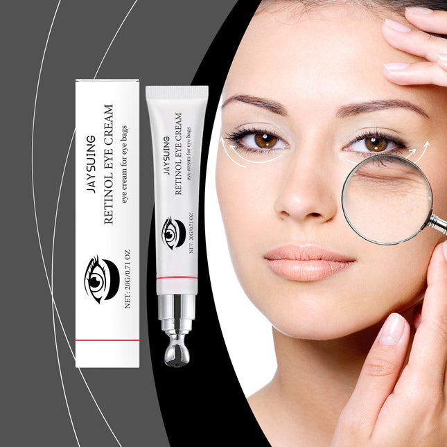Jaysuing Retinol Eye Cream, Tightens Eye Skin And Lightens Fine Lines Moisturizing And Hydrating Eye Cream